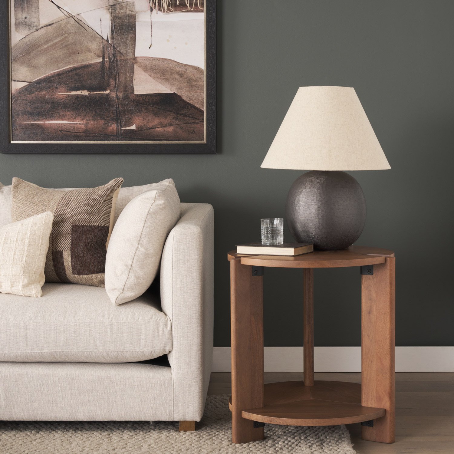 Hisako Round Accent Table - Image 8