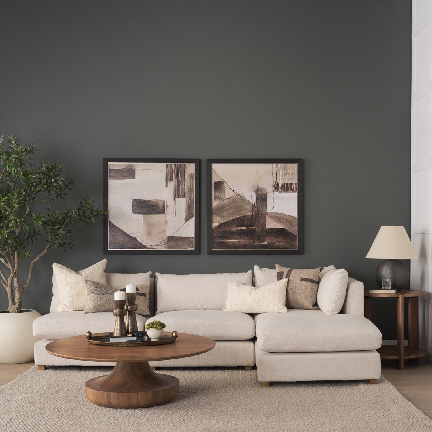 Hisako Round Accent Table - Image 9