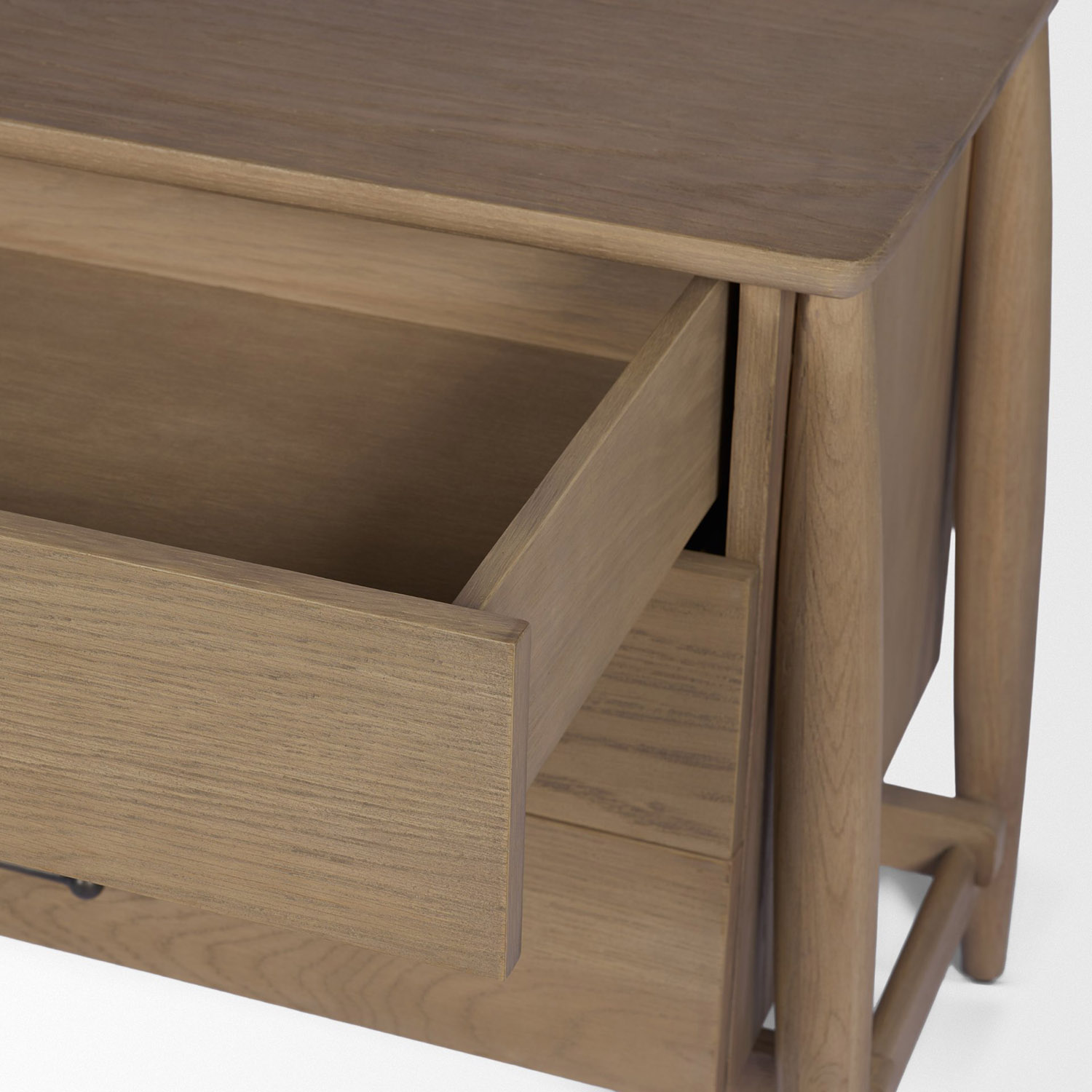 Hollis 3 Drawer Nightstand - Image 11
