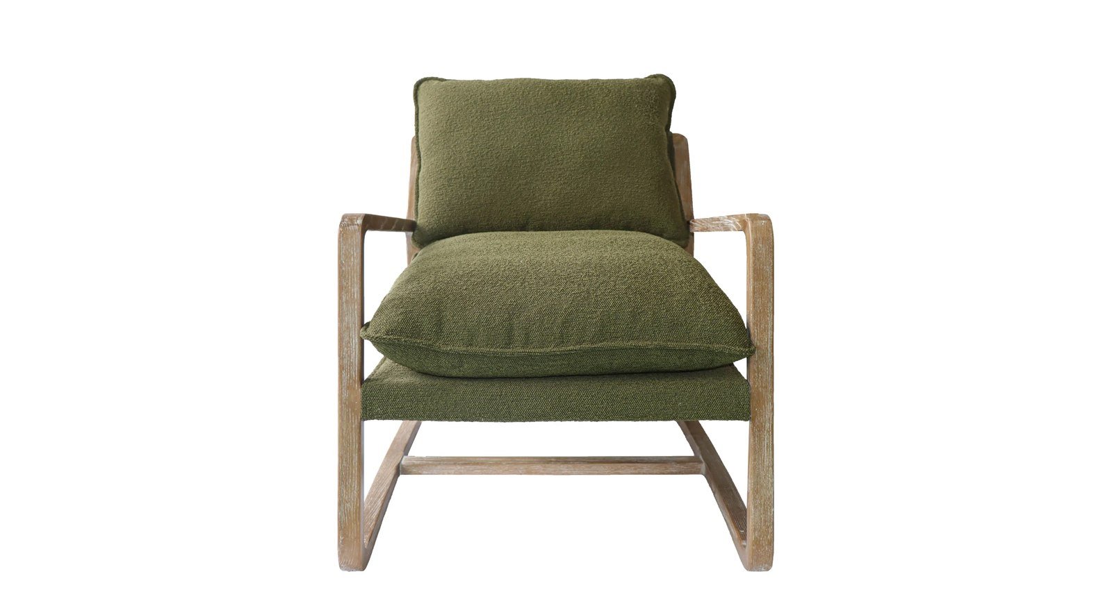 Huntington Club Chair - Moss Boucle