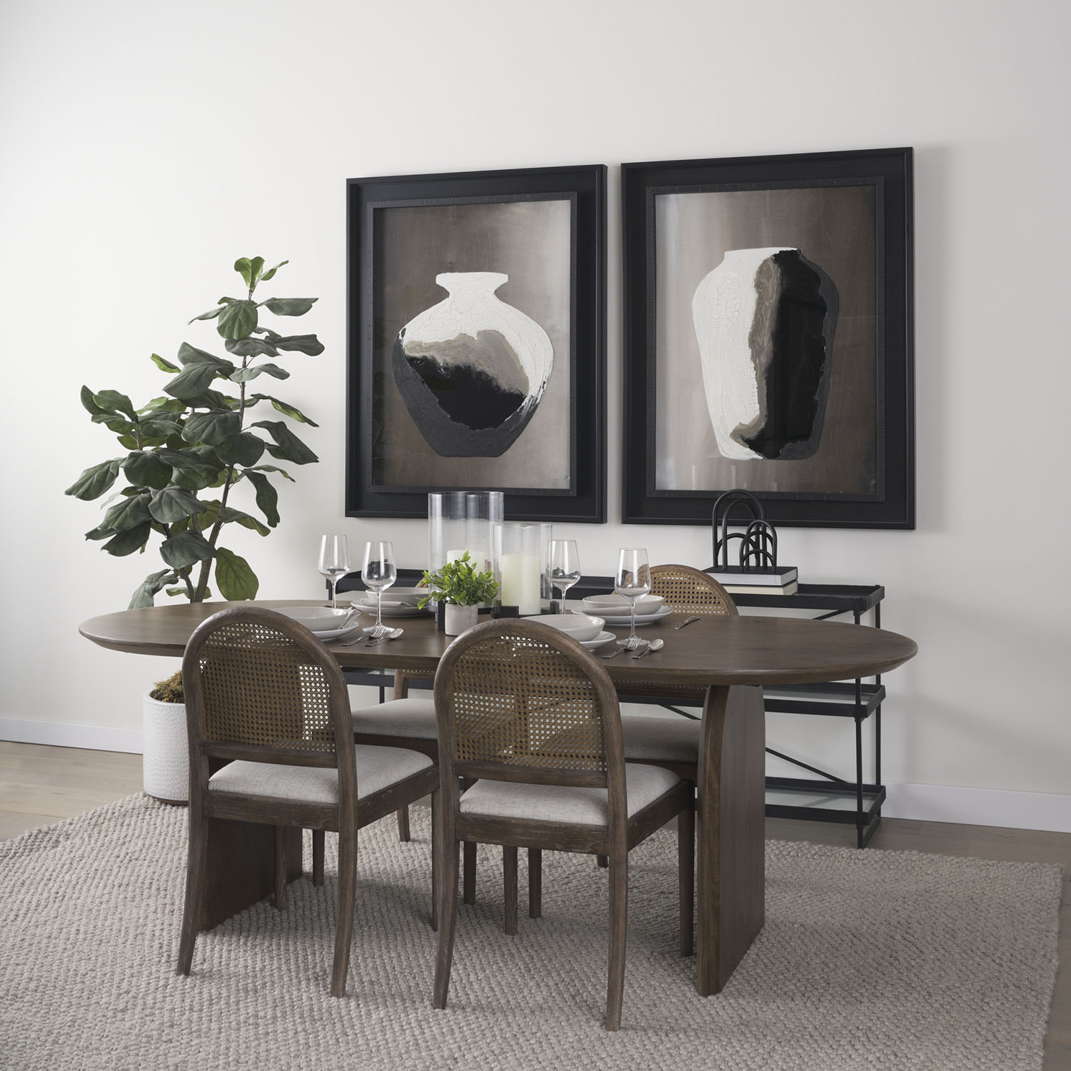 Isla Oval Dining Table - Image 8