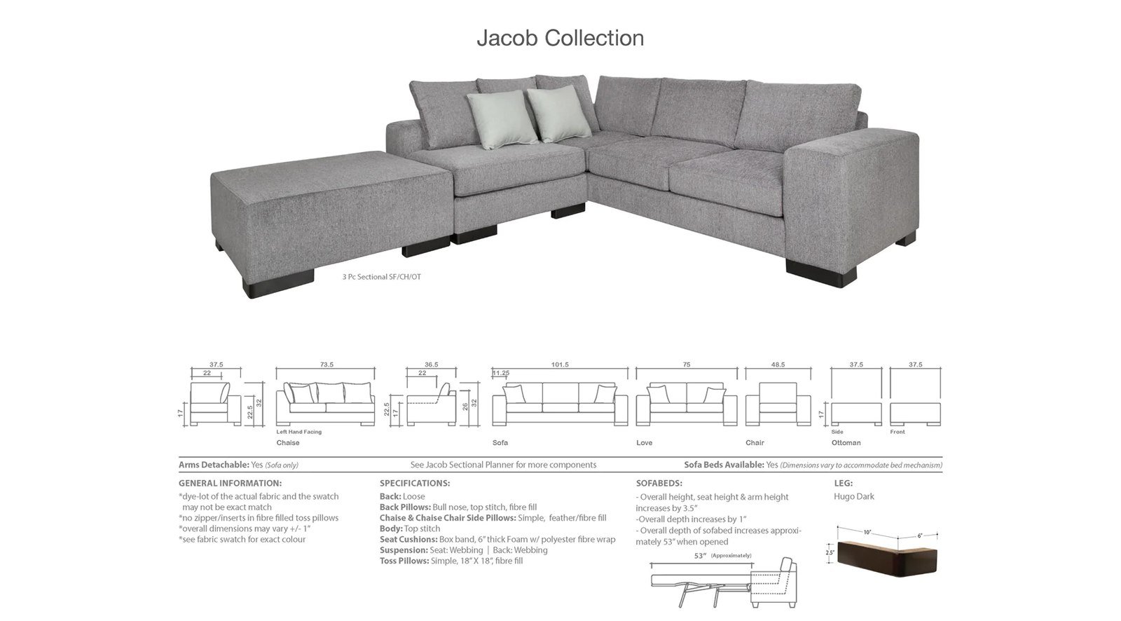 Jacob II Sectional - Image 6