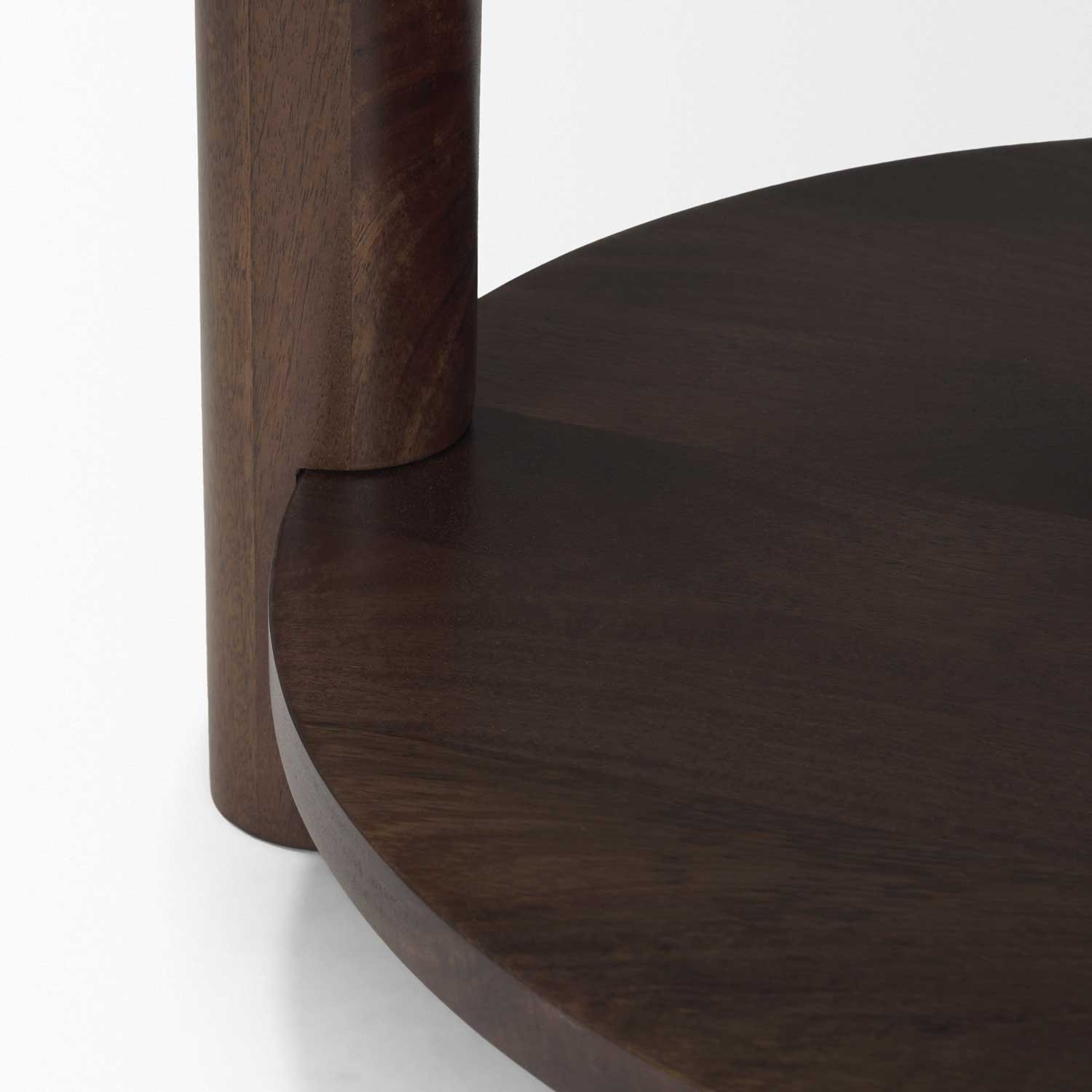 Jovia Cappuccino Side Table - Image 9
