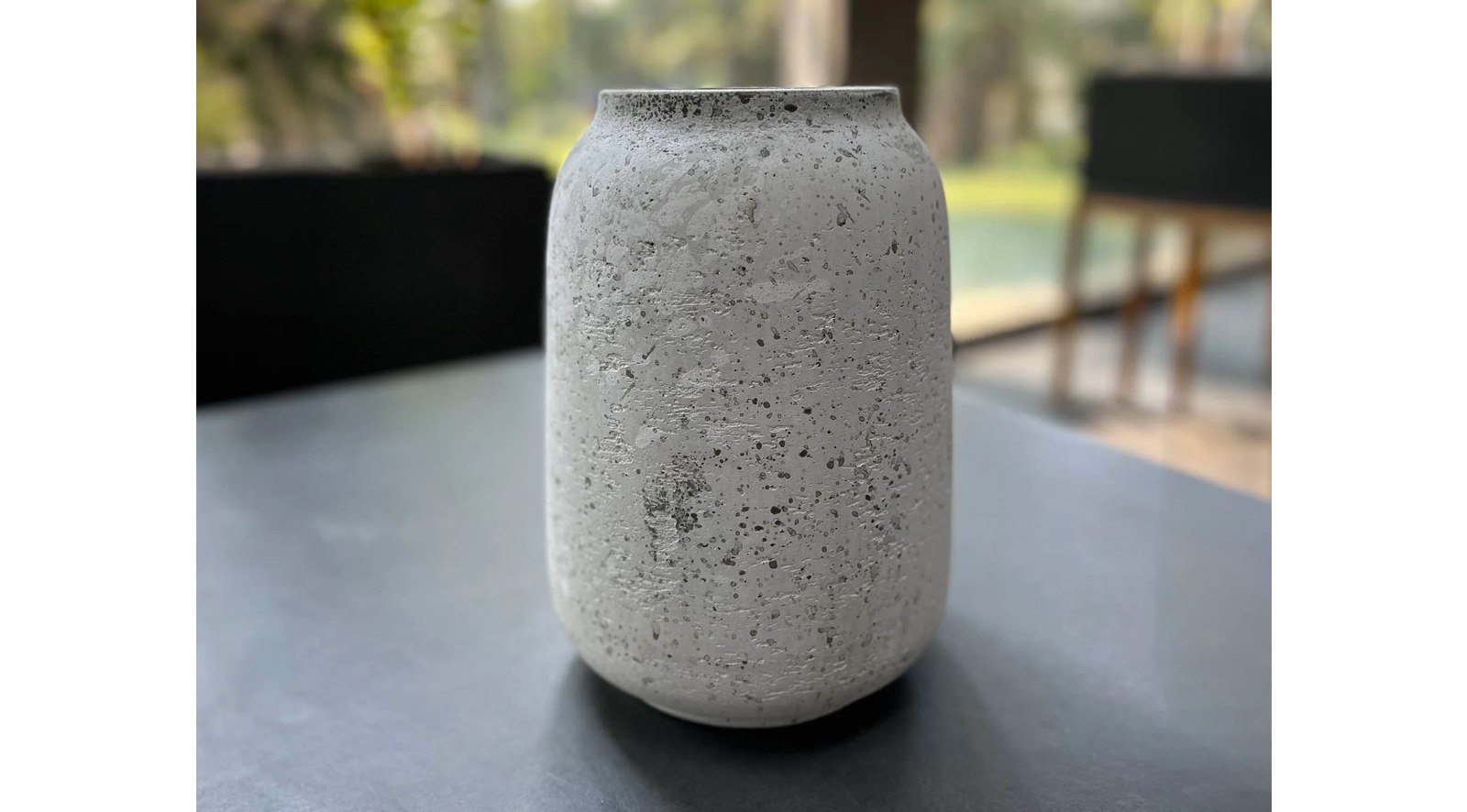 Taxco Large Vase - Antique White