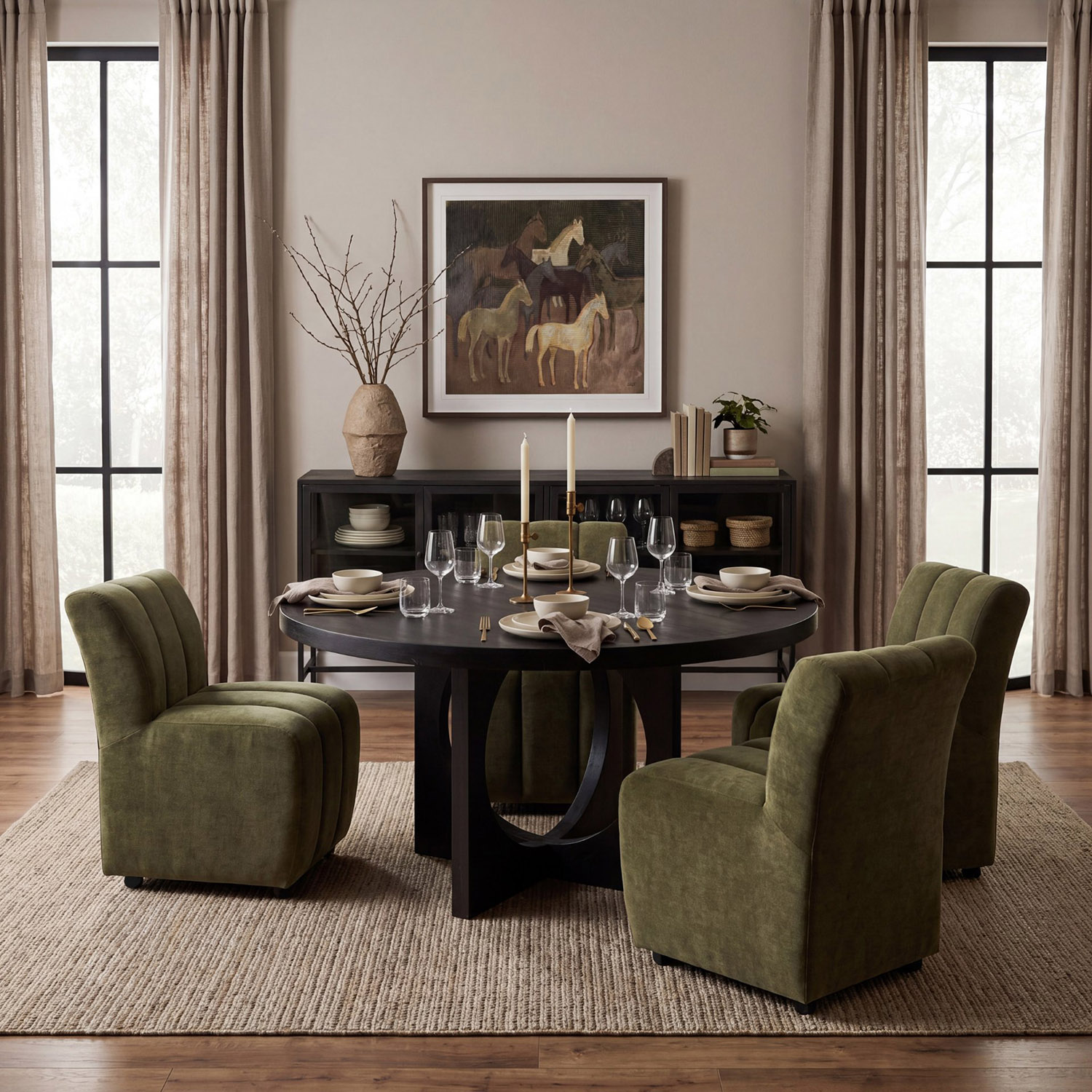 Liesl 54'' Round Dining Table - Image 13