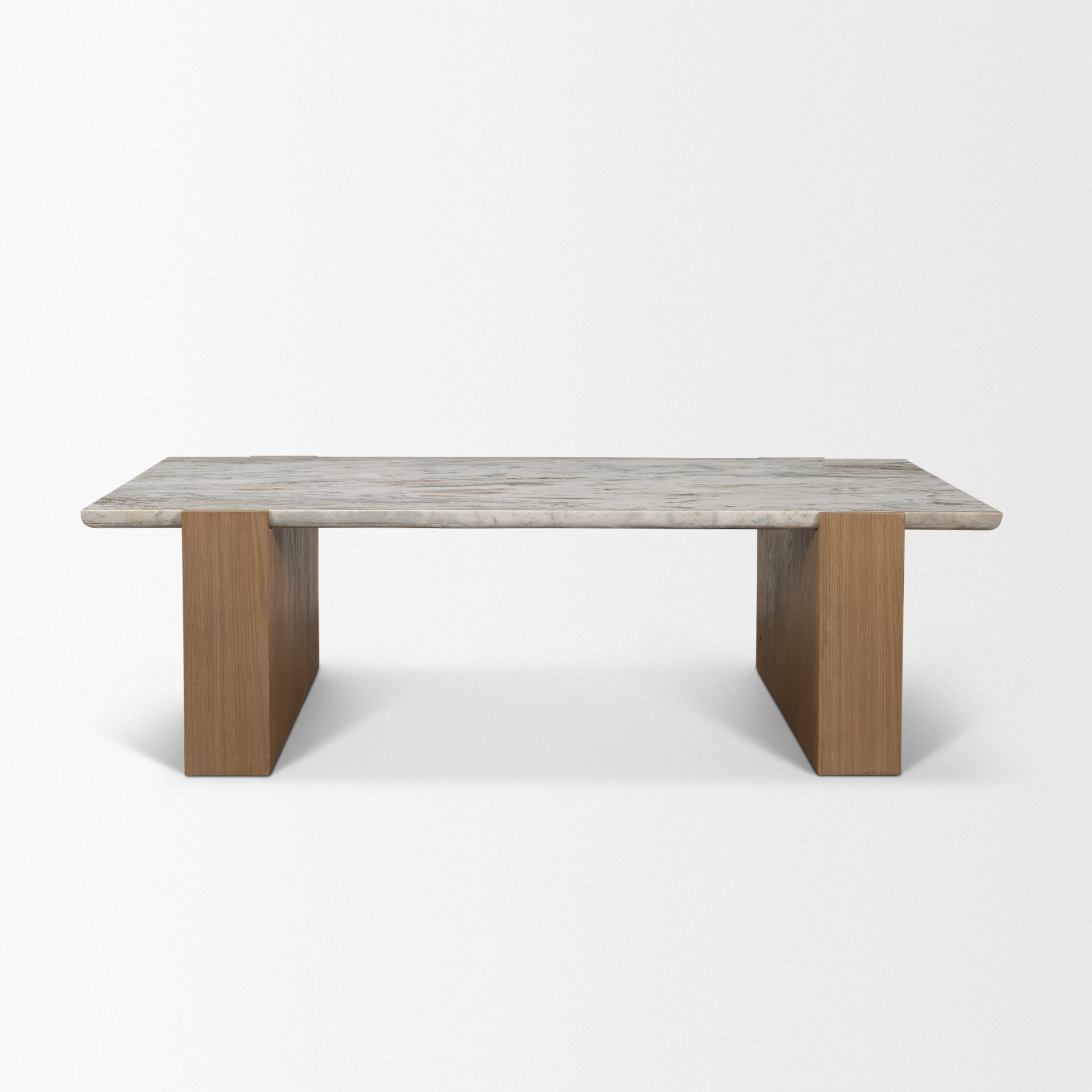 Milos Pink Marble Coffee Table - Image 3