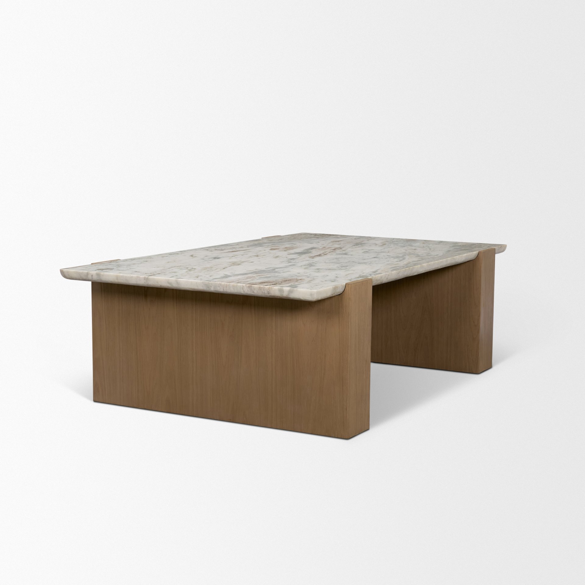 Milos Pink Marble Coffee Table - Image 2