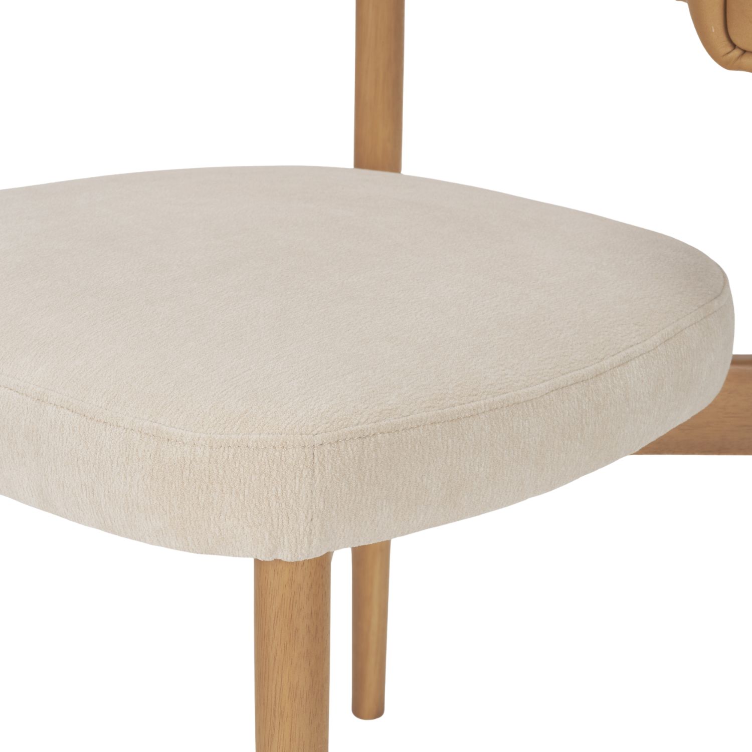 Motley Tan Leather Dining Chair - Image 9