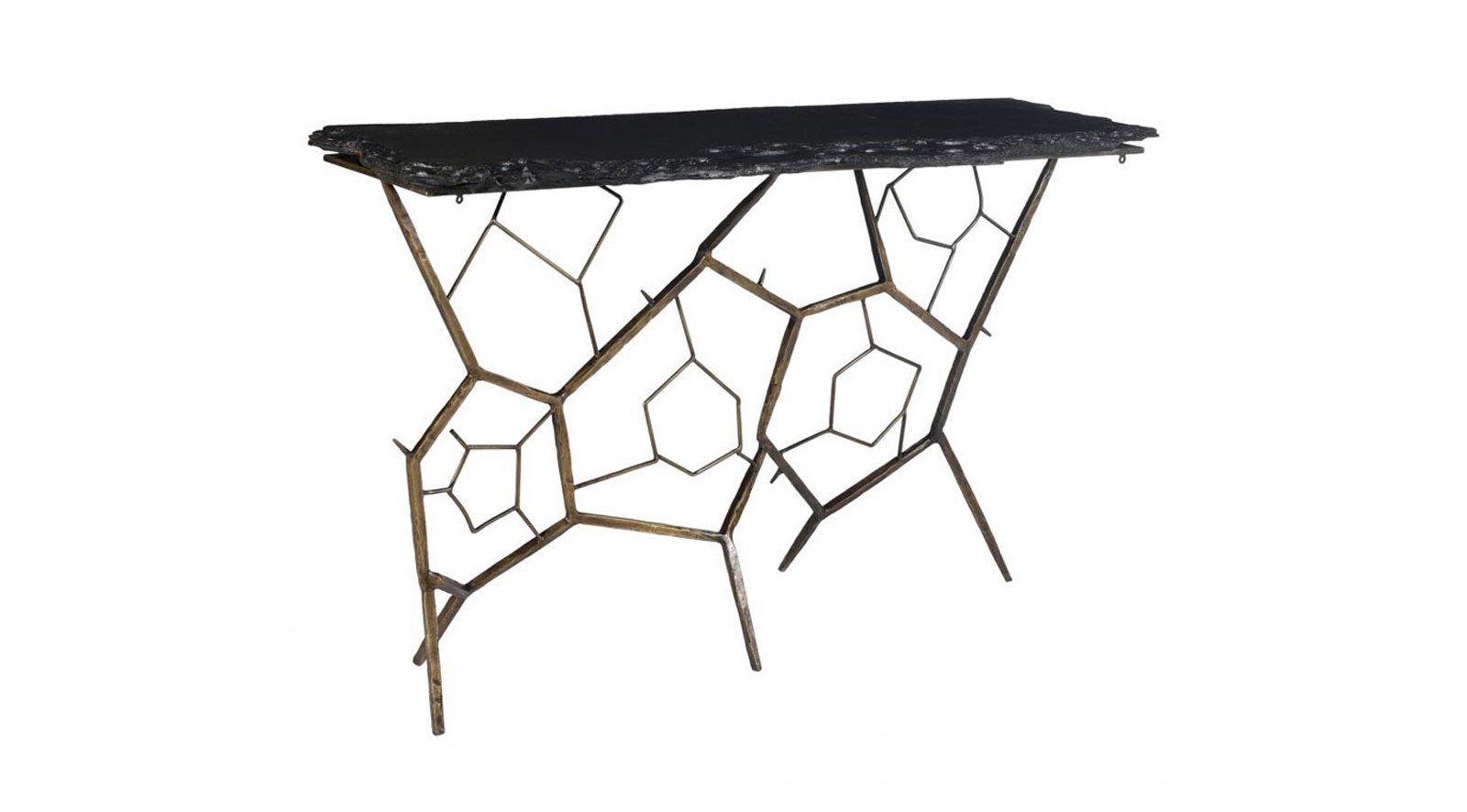Nate Slate Console Table - Image 2