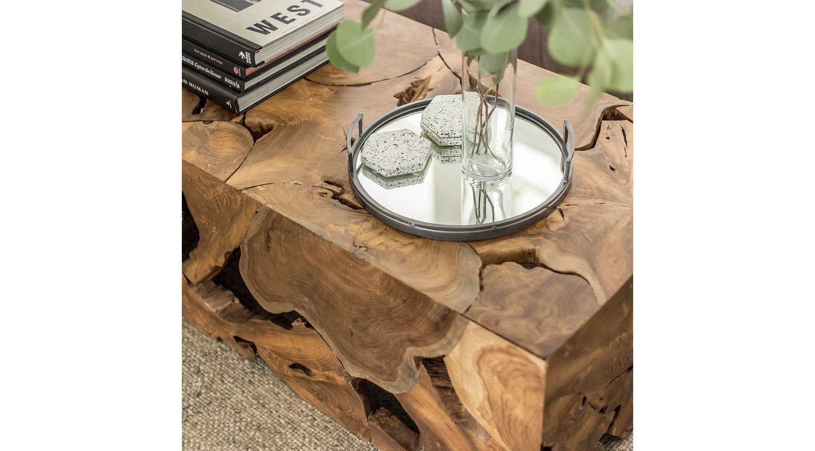 Kayu Rectangular Coffee Table - Image 3