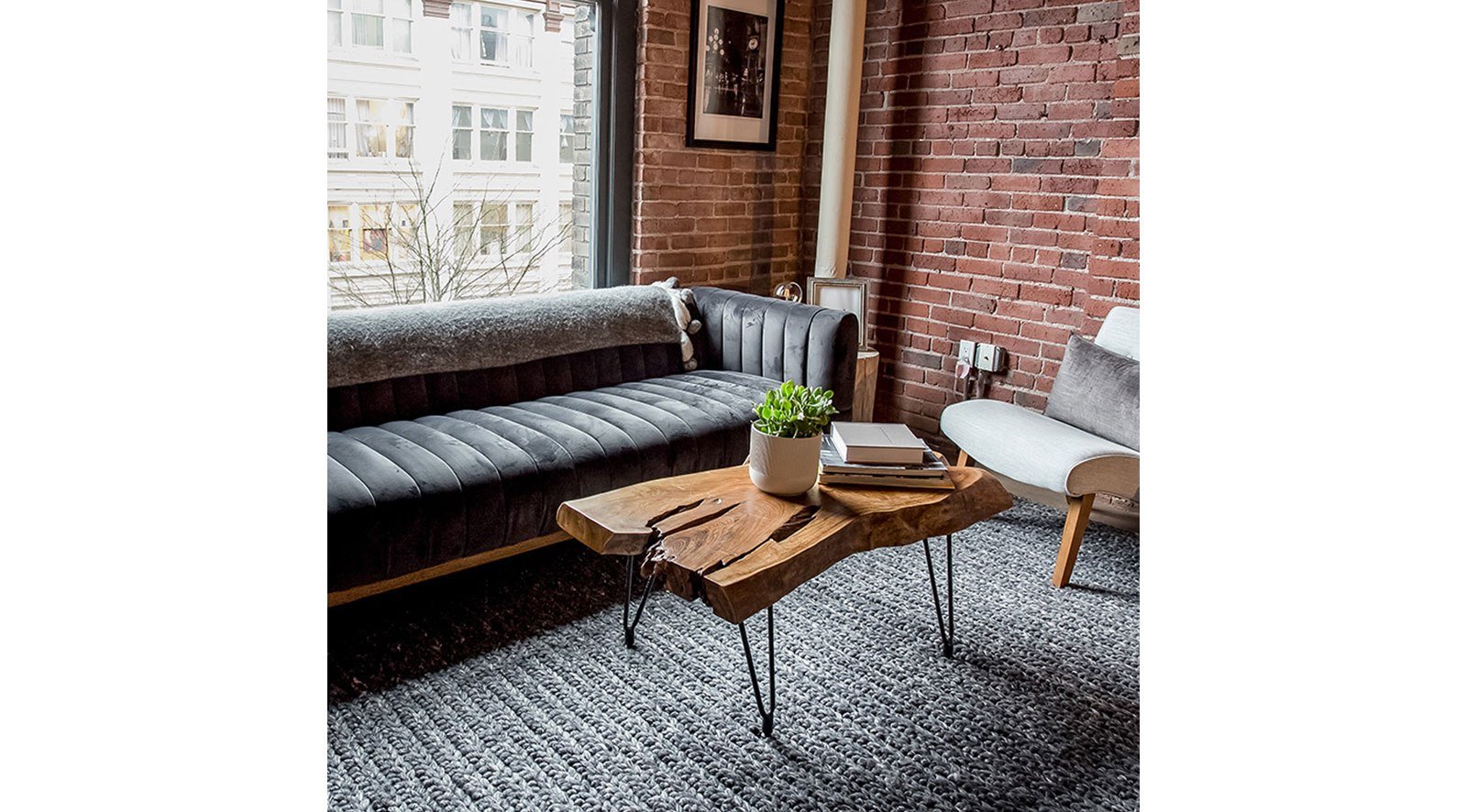 Kayu Hairpin Coffee Table - Image 2