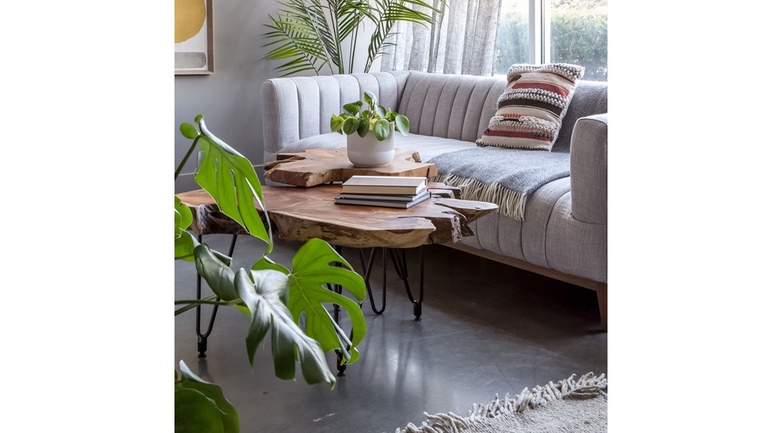 Kayu Hairpin Coffee Table - Image 3