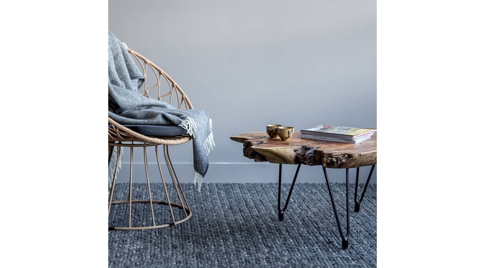 Kayu Hairpin Coffee Table - Image 4
