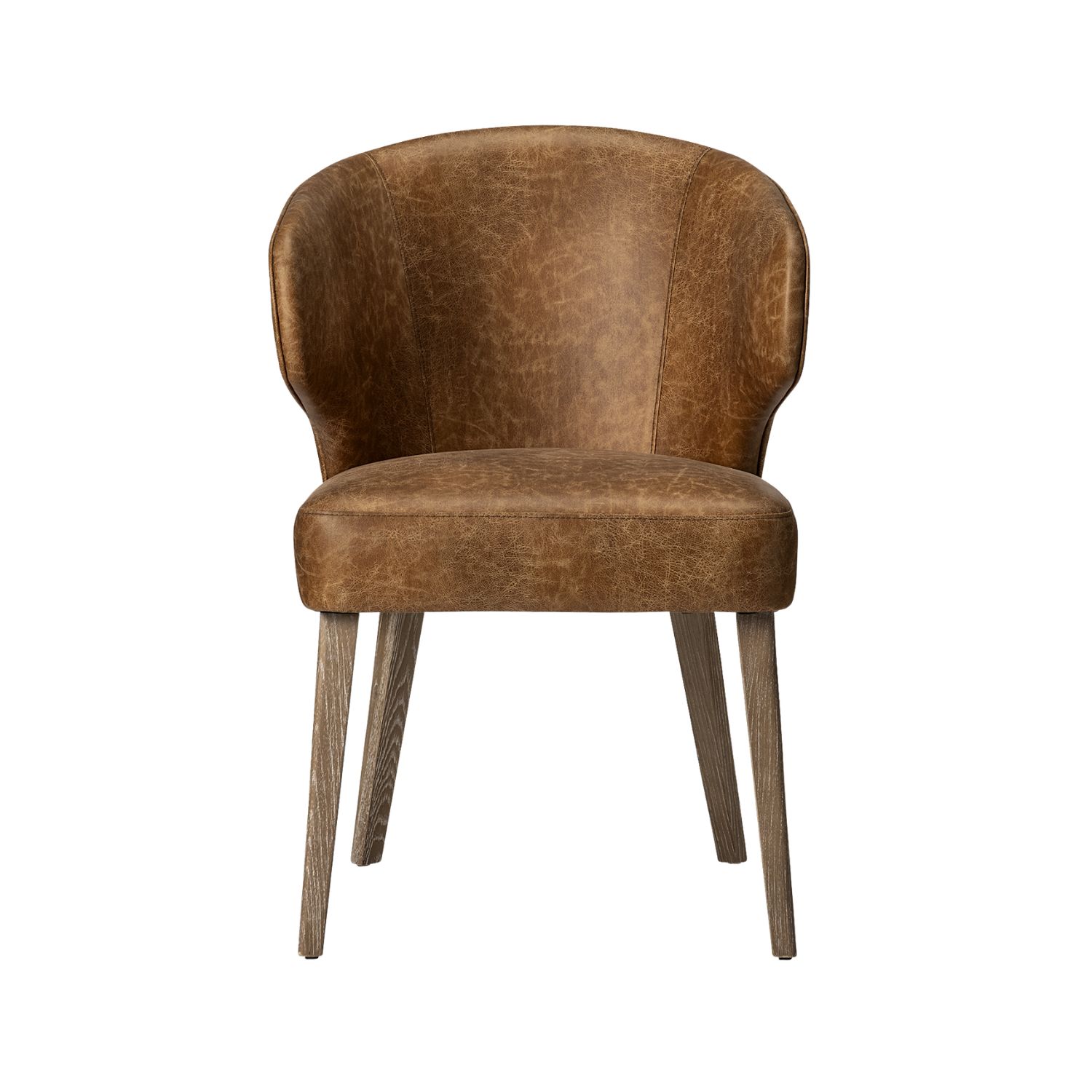 Niles Faux Leather Dining chair - Image 3