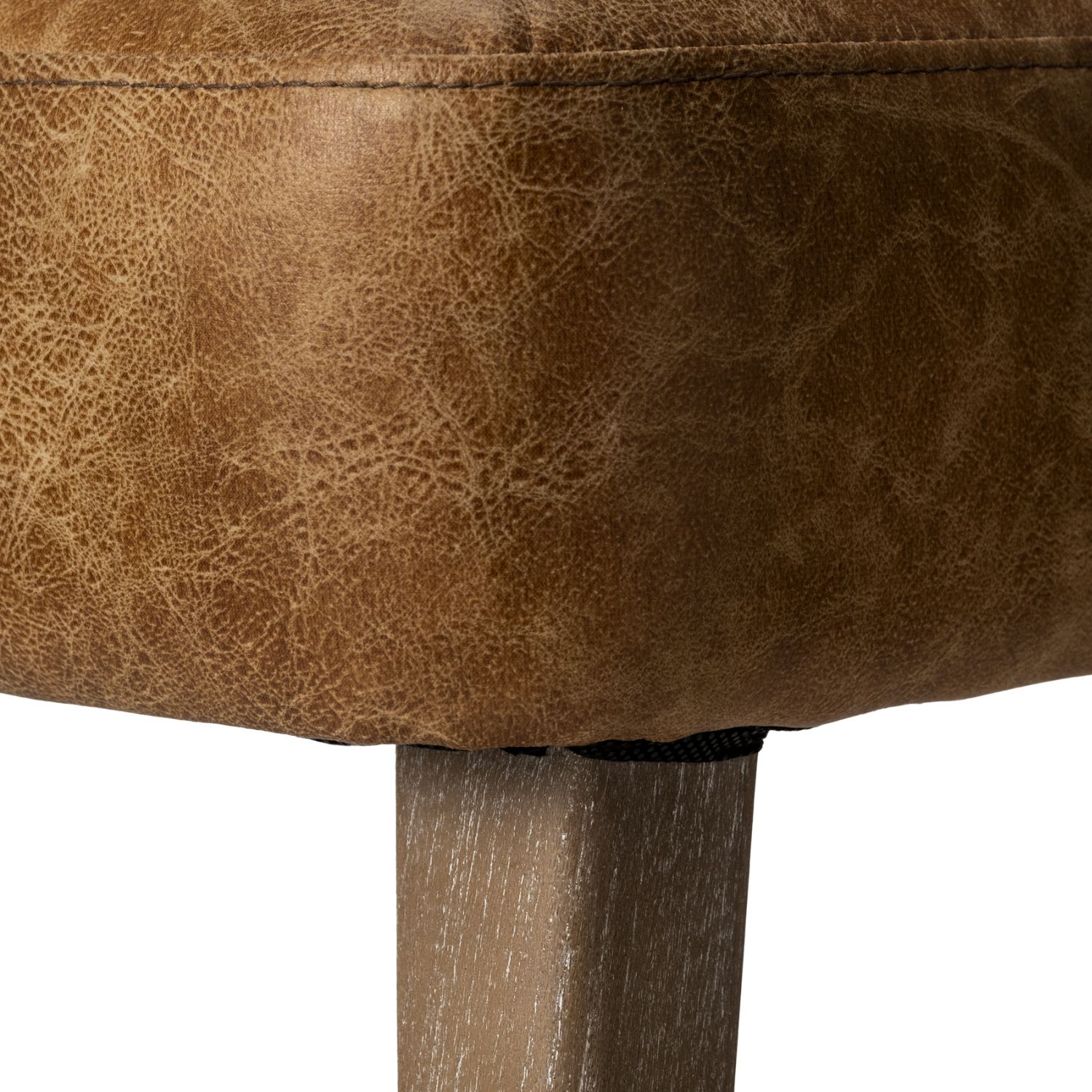 Niles Faux Leather Dining chair - Image 7