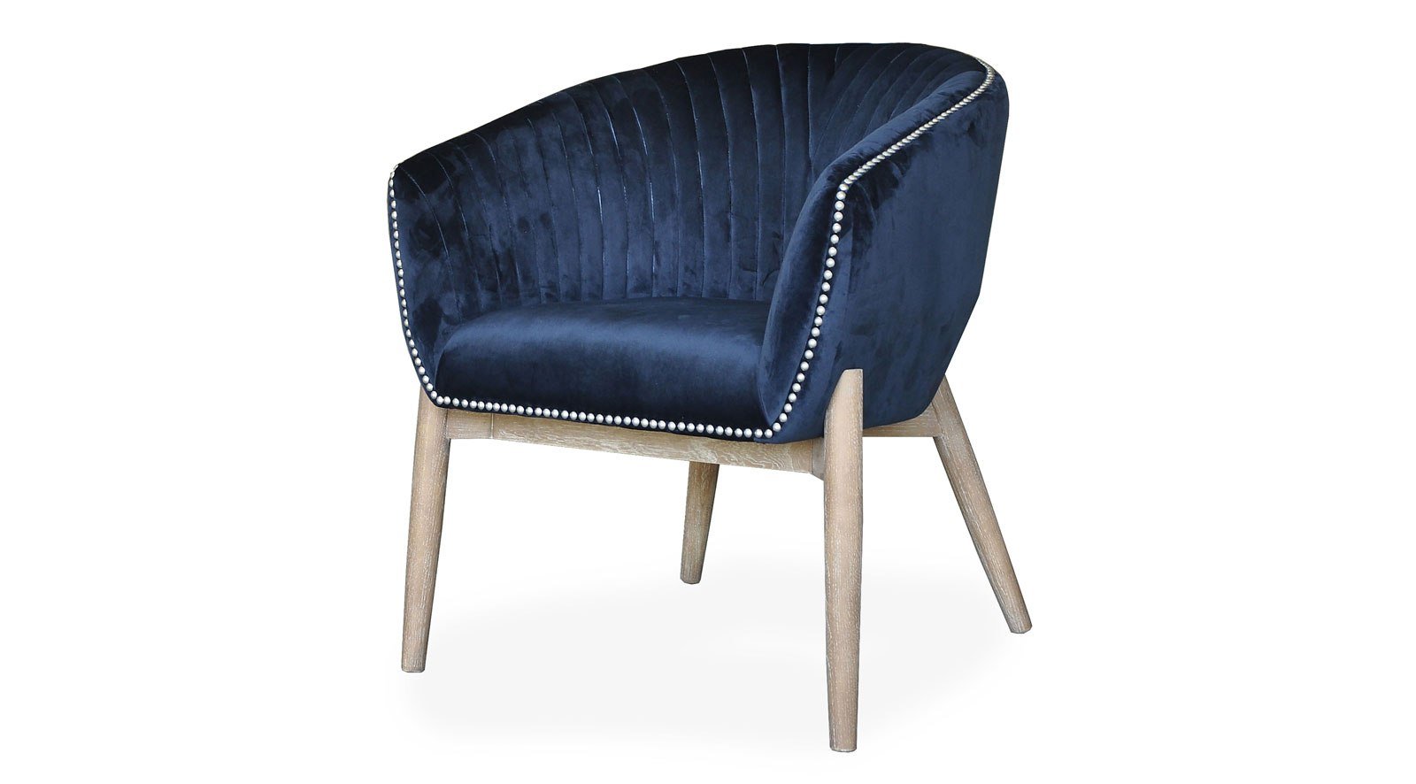 Nora Club Chair- Blue