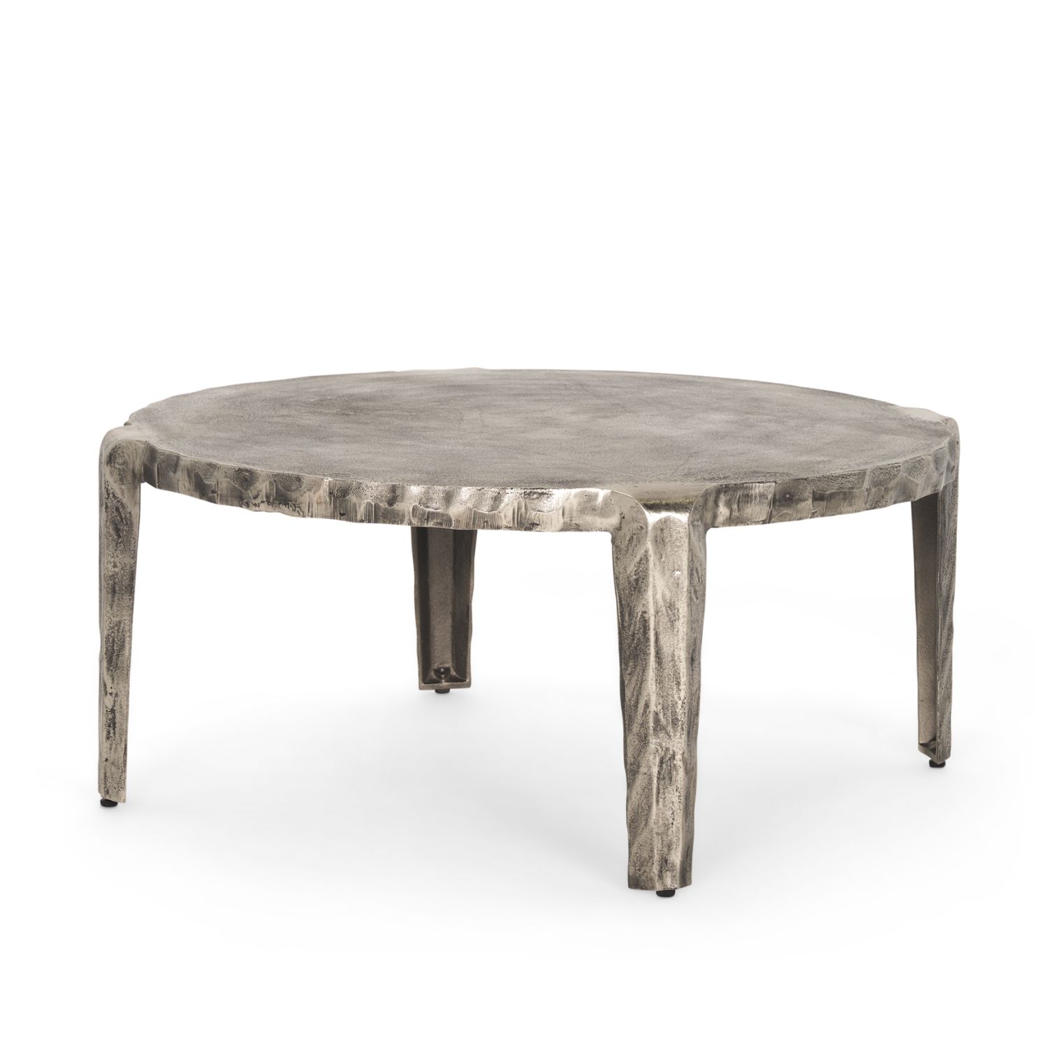 Randy Silver Nickel Coffee Table