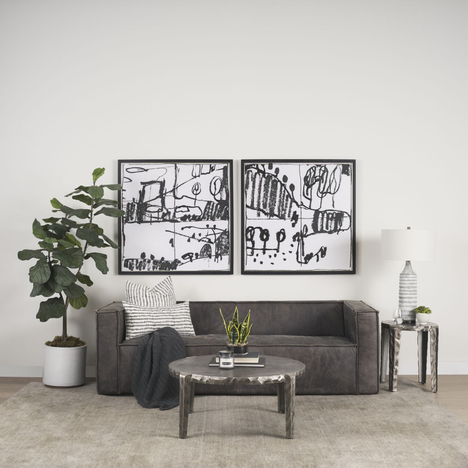 Randy Silver Nickel Coffee Table - Image 7