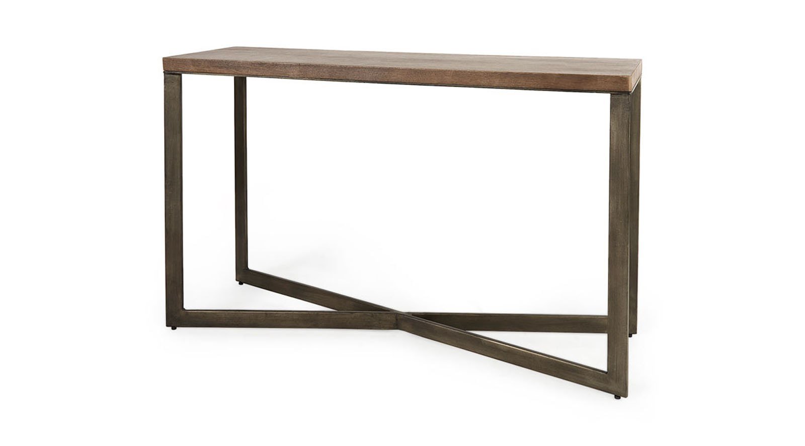 Faye Console Table - Medium Brown