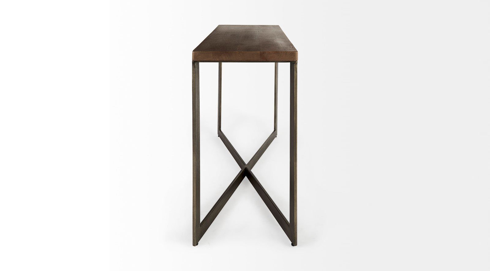 Faye Console Table - Medium Brown - Image 3