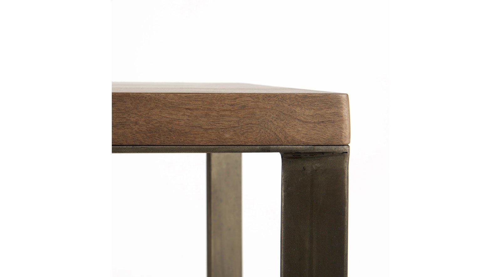 Faye Console Table - Medium Brown - Image 5