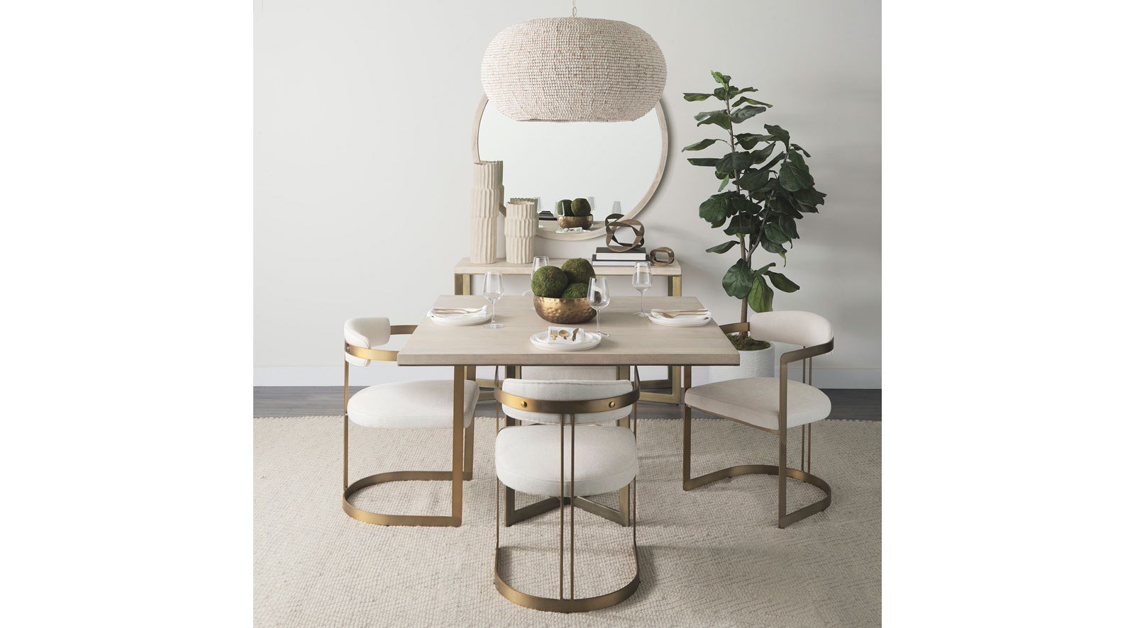 Faye Dining Table - Square - Image 8