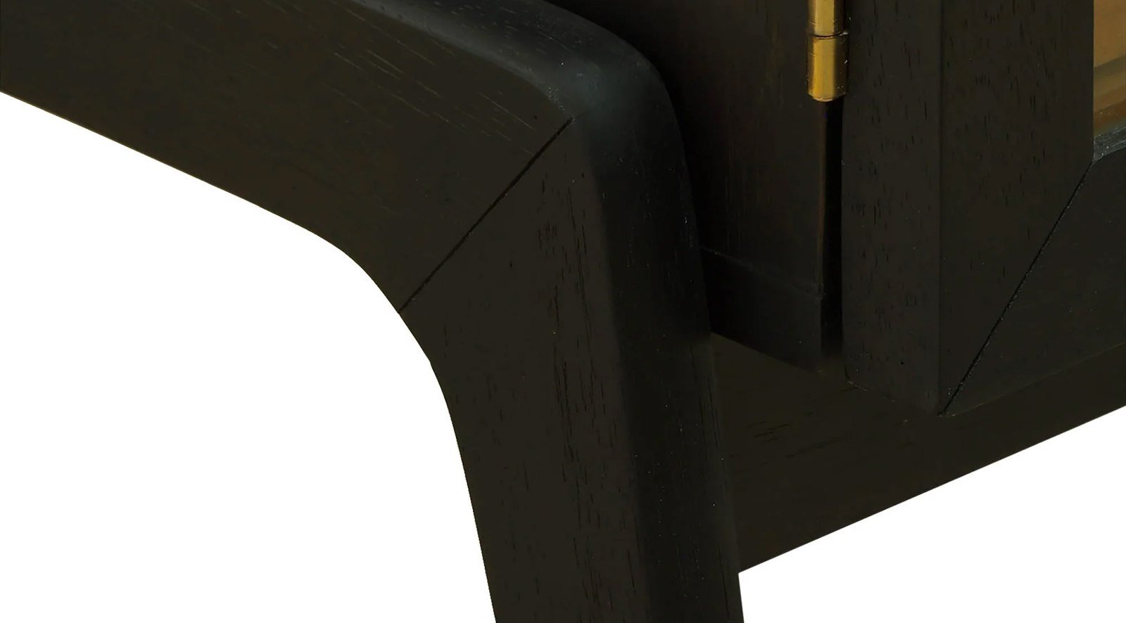 Brunette Display Cabinet - Black - Image 6