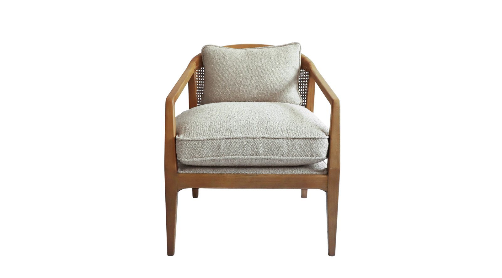 Rosa Club Chair - Sand Boucle - Image 2