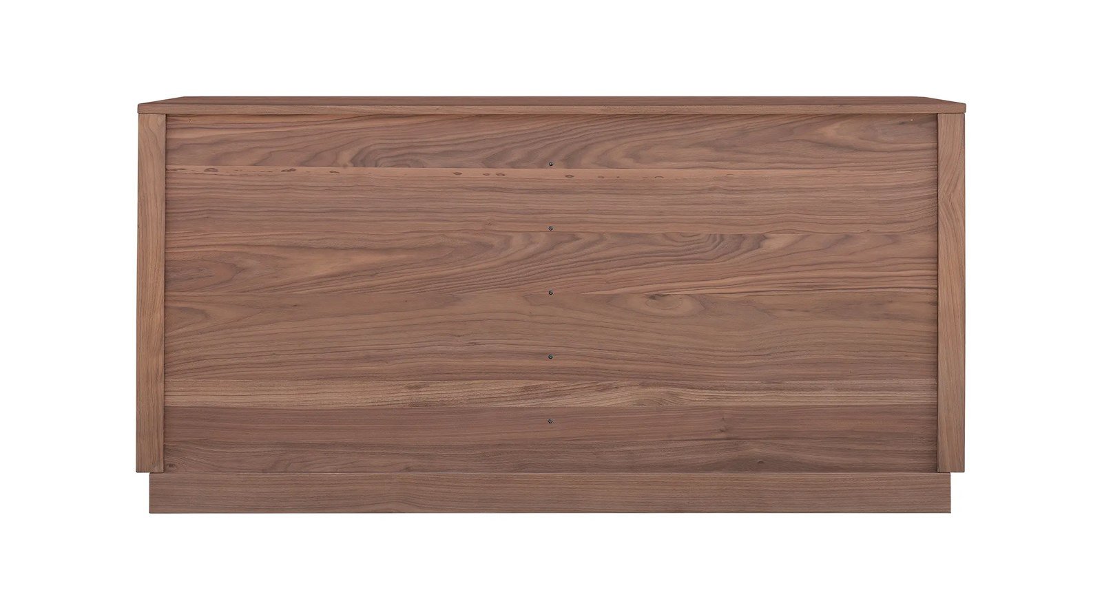 Round Off Dresser Walnut Brown - Image 6