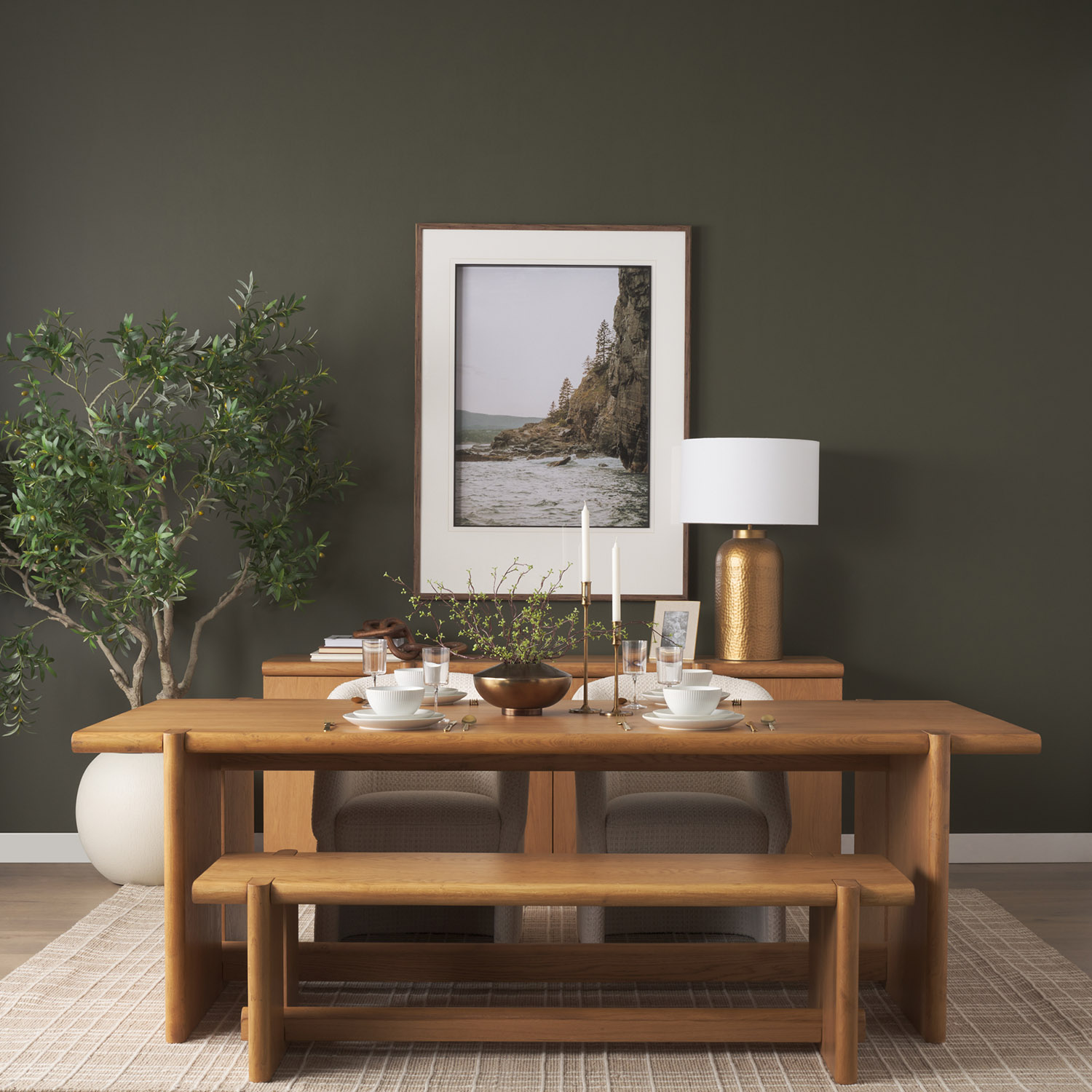 Rowan 94'' Dining Table - Image 10
