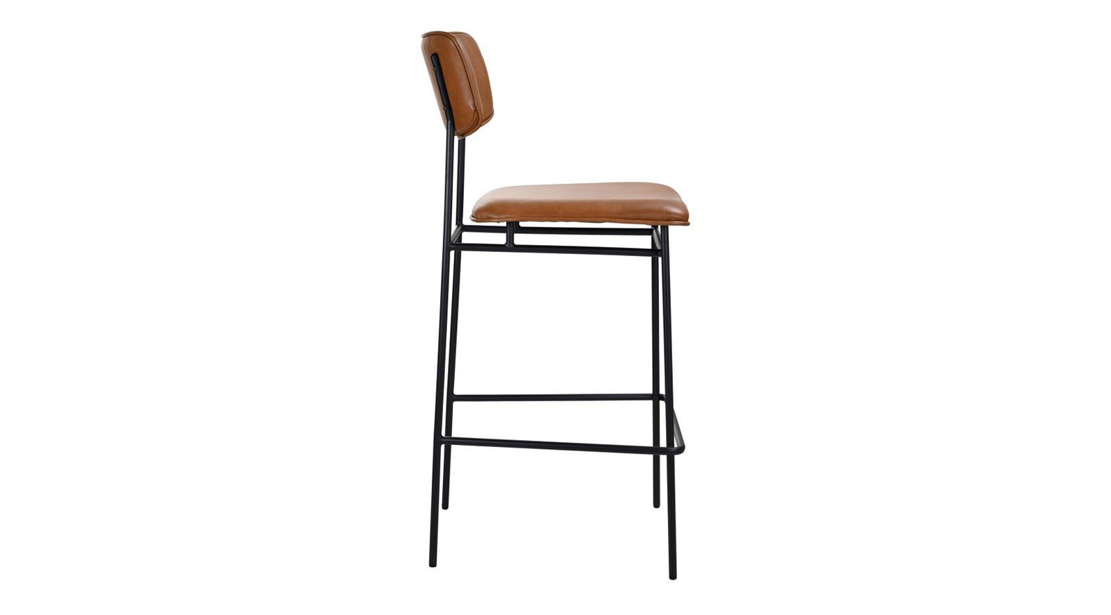 Sailor Barstool- Brown - Image 2