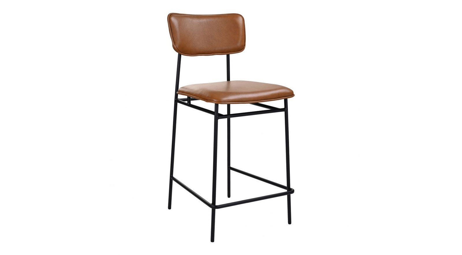 Sailor Counter Stools- Brown - Image 3