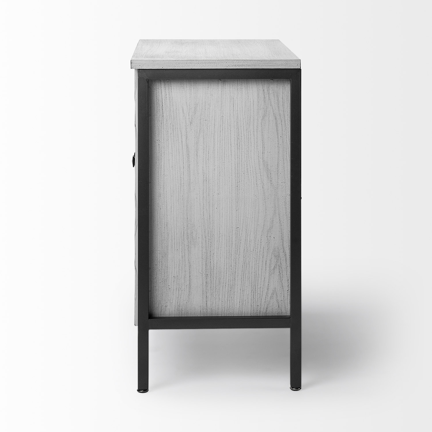 Savannah Gray Cabinet 2-Door - Image 5