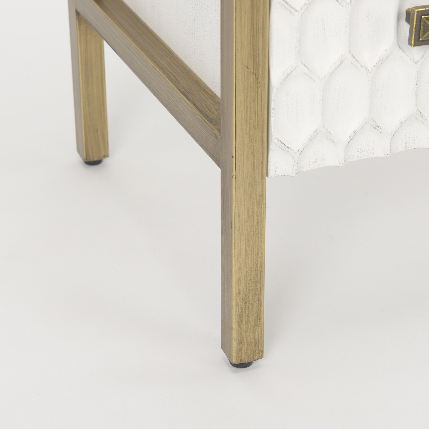 Savannah White Cabinet 3 Drawers - Image 8