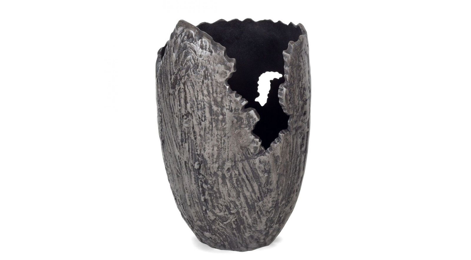 Shale Vases Large Grey