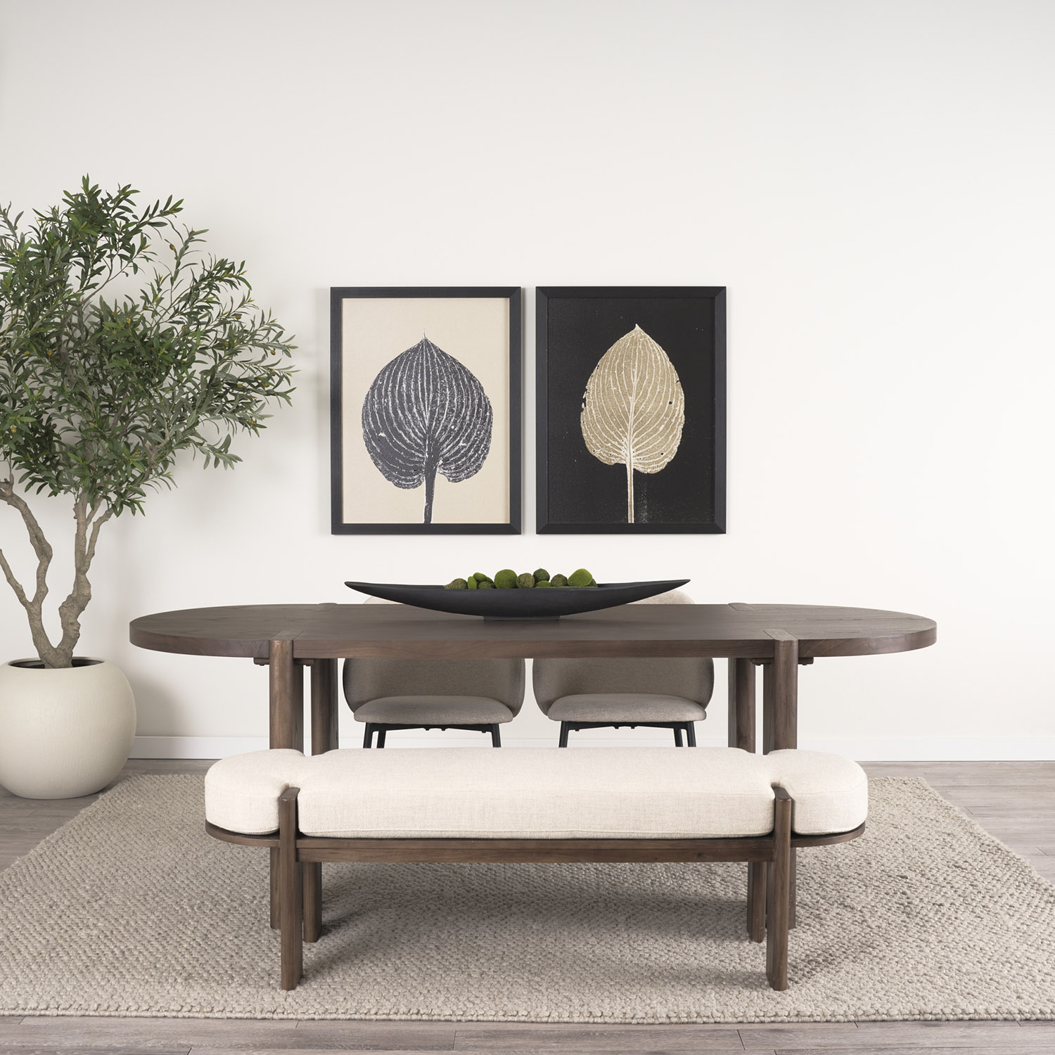 Sohan Oval Dining Table - Image 10