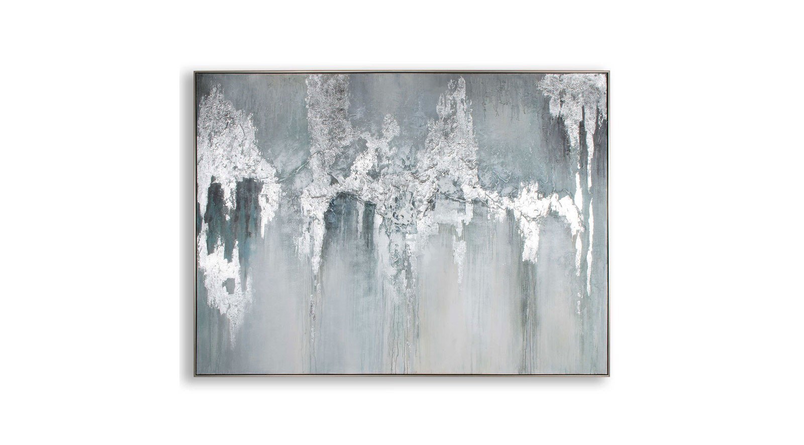 Sterling Splendor Hand Painted Canvas