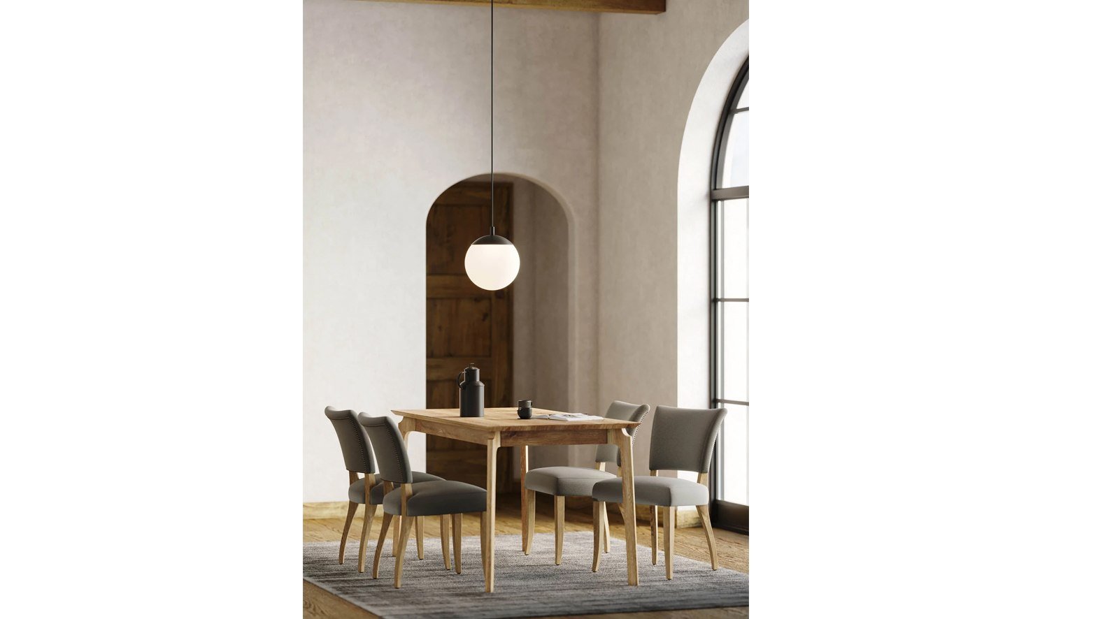 Mykonos Dining Table Natural - 84 Inch - Image 5