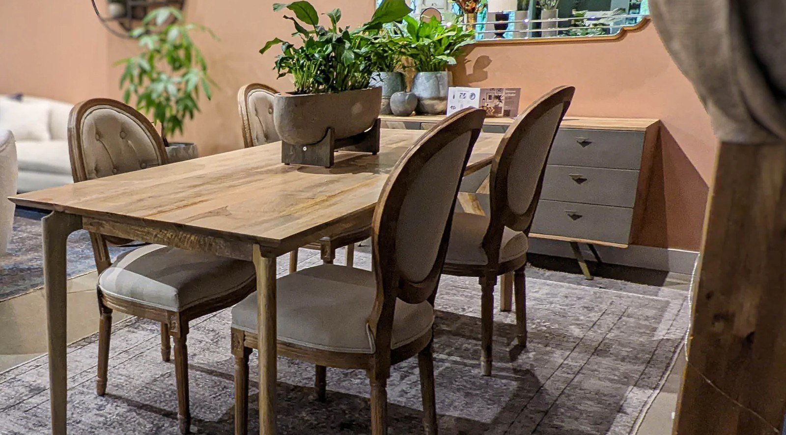 Mykonos Dining Table Natural - 84 Inch - Image 9
