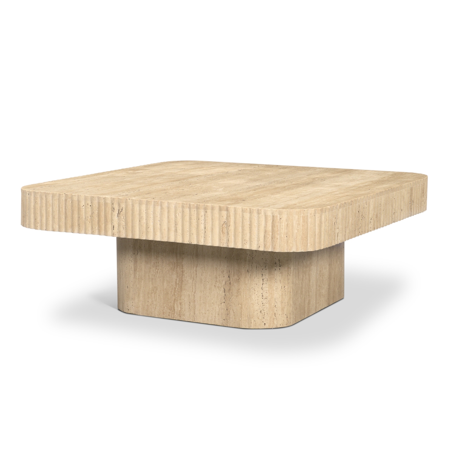 Tavora Travertine Coffee Table