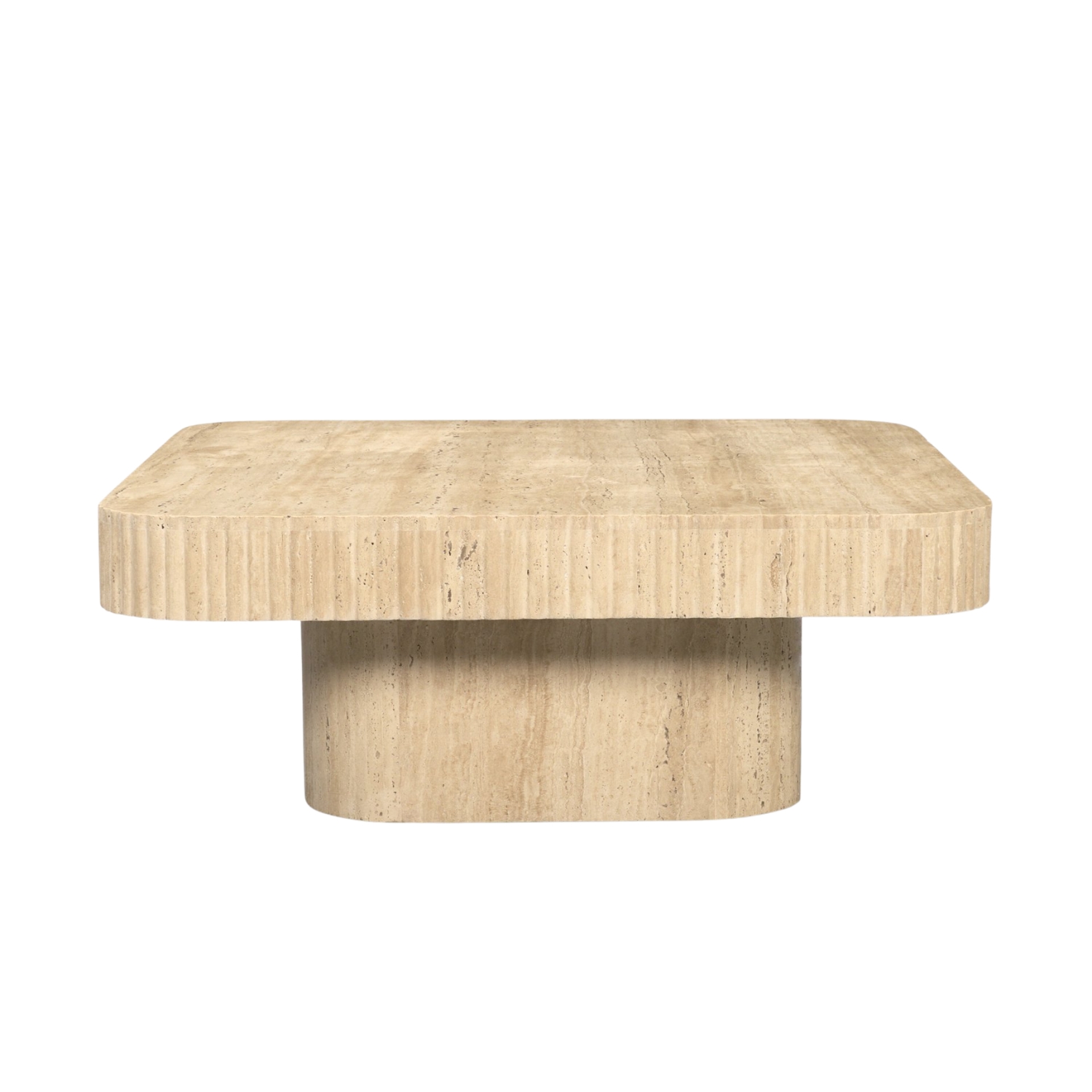 Tavora Travertine Coffee Table - Image 3
