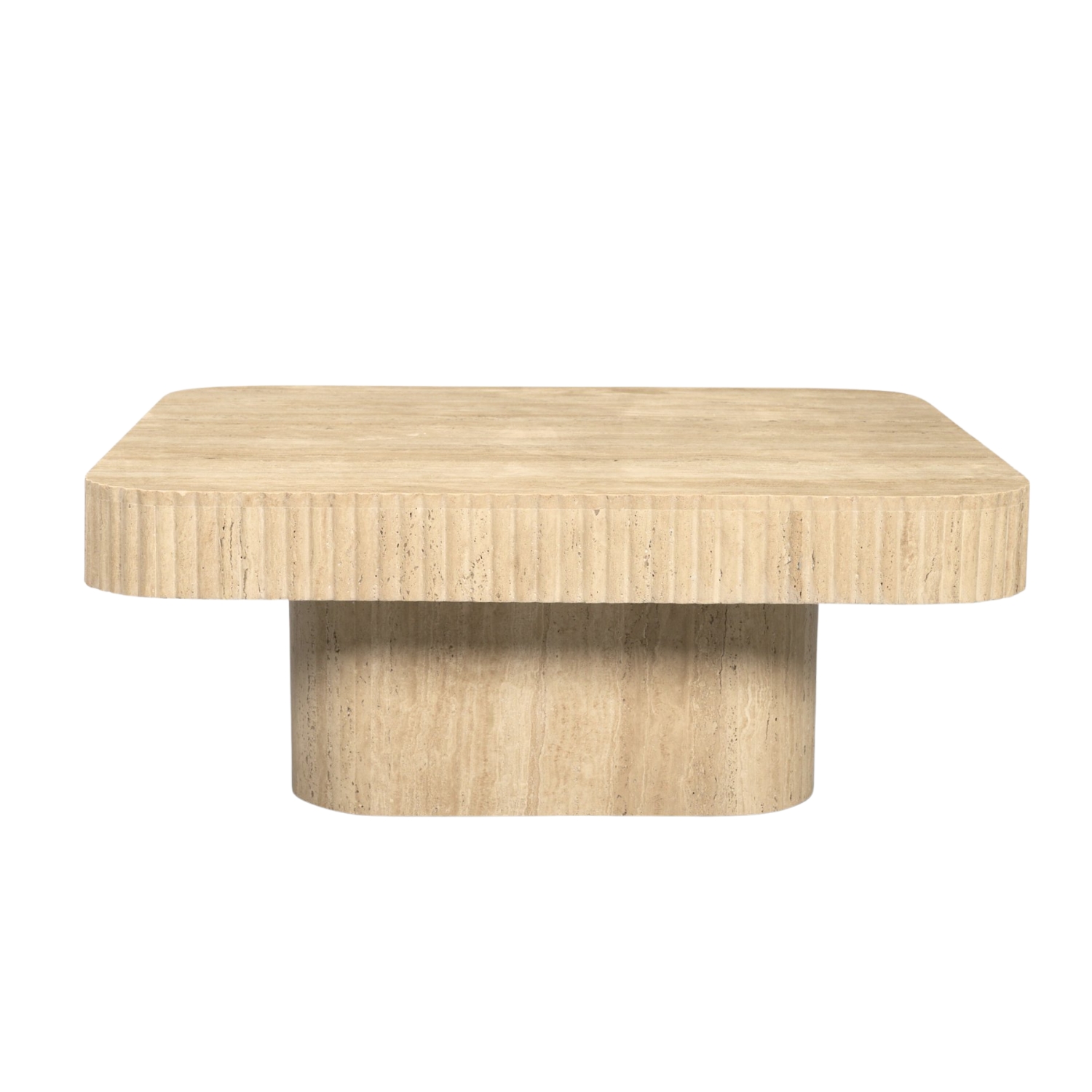 Tavora Travertine Coffee Table - Image 2