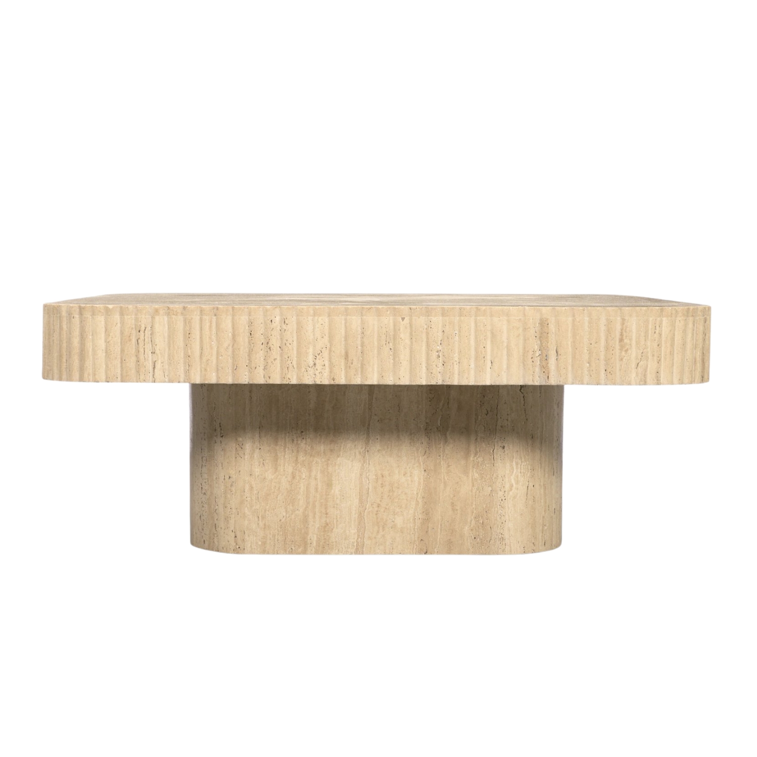 Tavora Travertine Coffee Table - Image 4