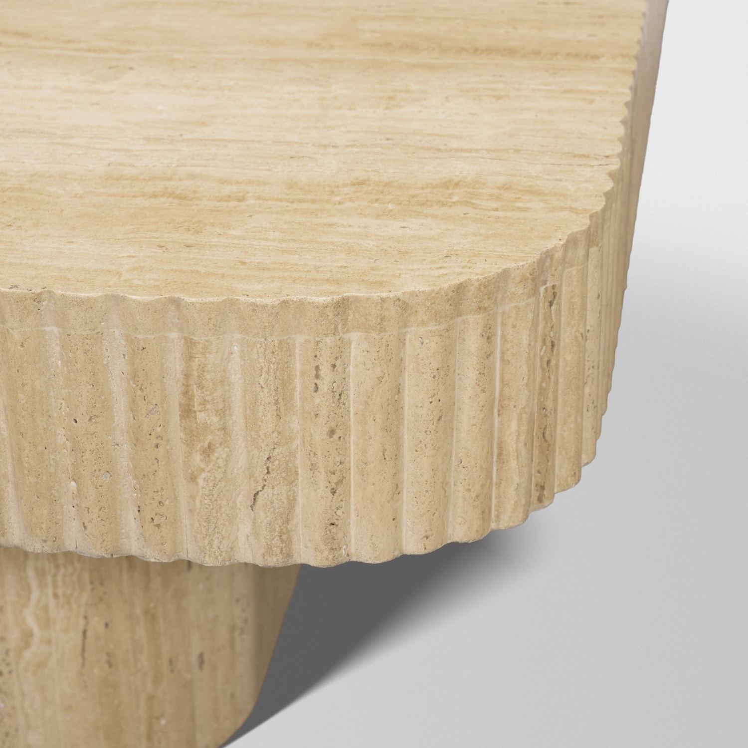 Tavora Travertine Coffee Table - Image 9
