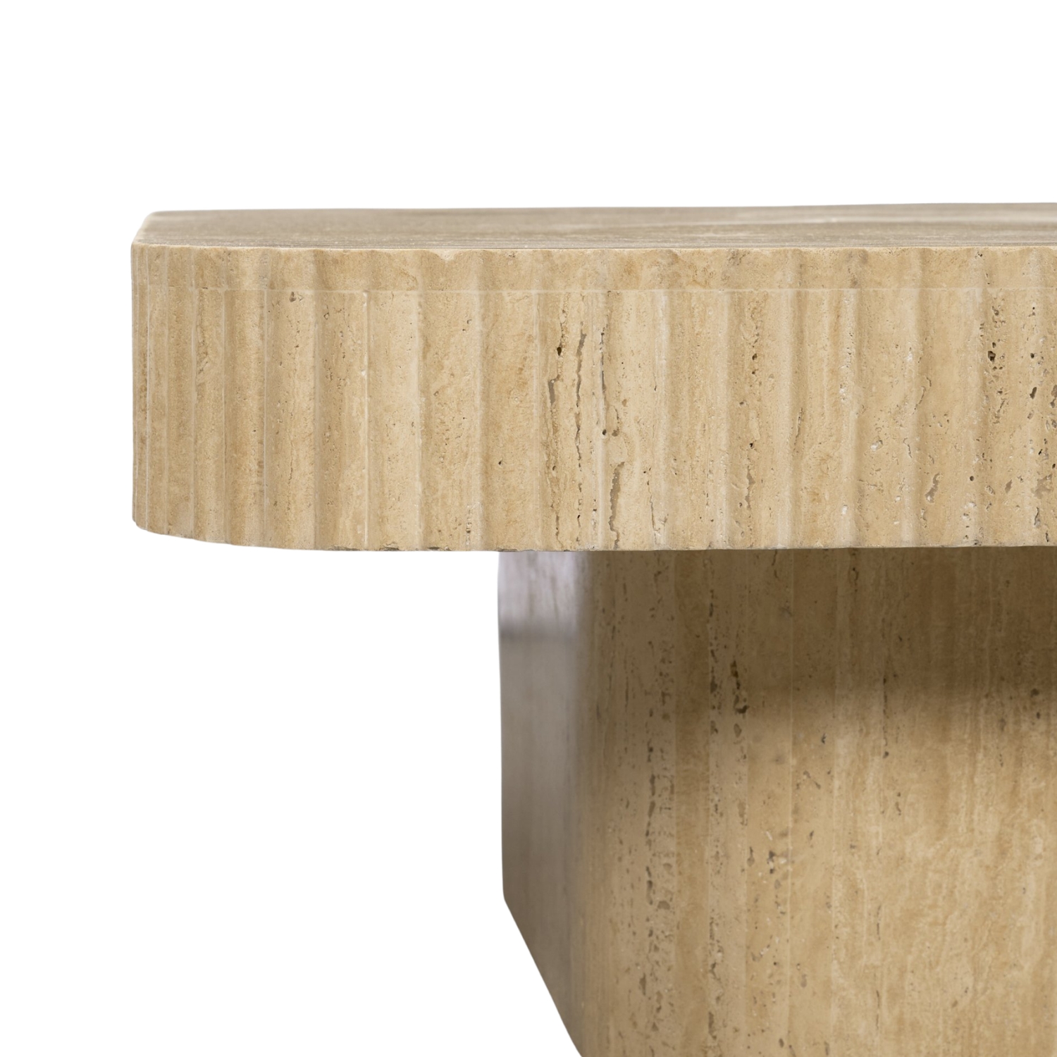 Tavora Travertine Coffee Table - Image 5