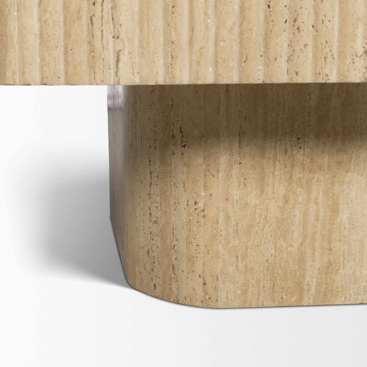 Tavora Travertine Coffee Table - Image 8