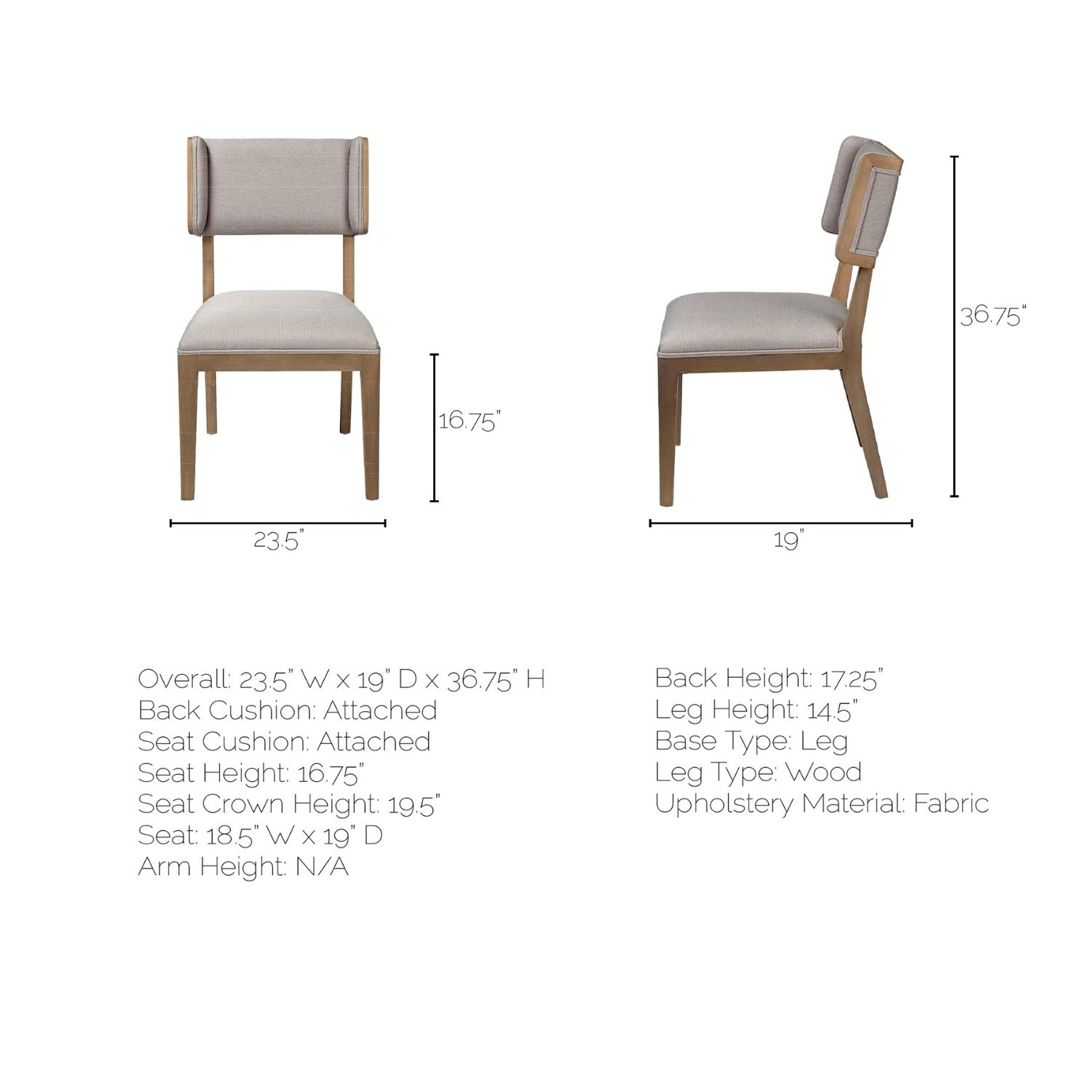 Tenton Dining chair - Image 8