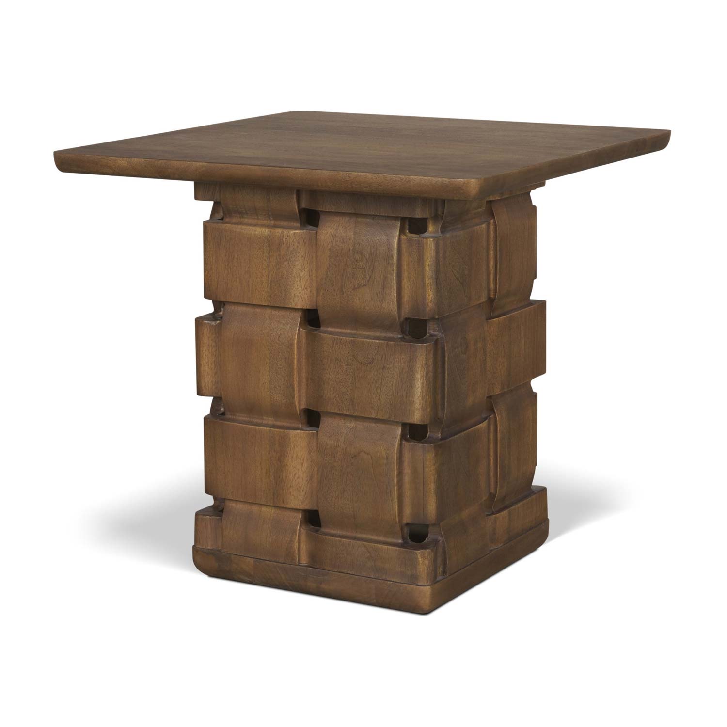 Trellyn Light Brown Accent Table