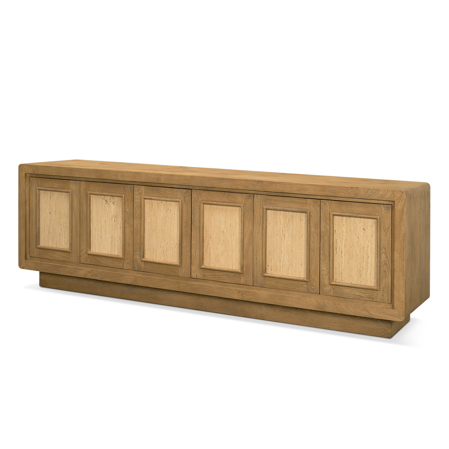 Valterra Light Brown Media Console