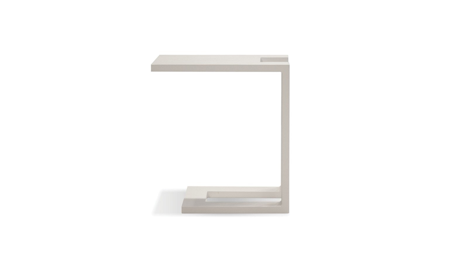 Sidle End Table White - Image 3